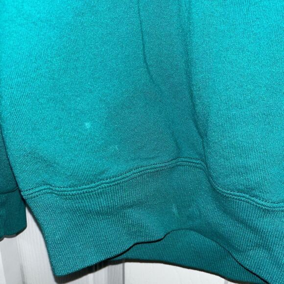 Russell Athletic Crewneck Sweatshirt Mens Large Green Pullover USA Vintage 90s - Picture 5 of 8